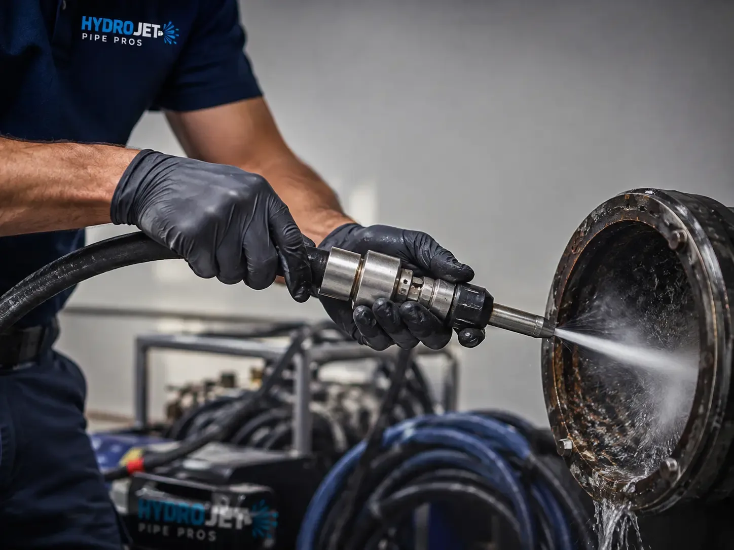 Hydro Jet Pipe Descaling in Mart, TX